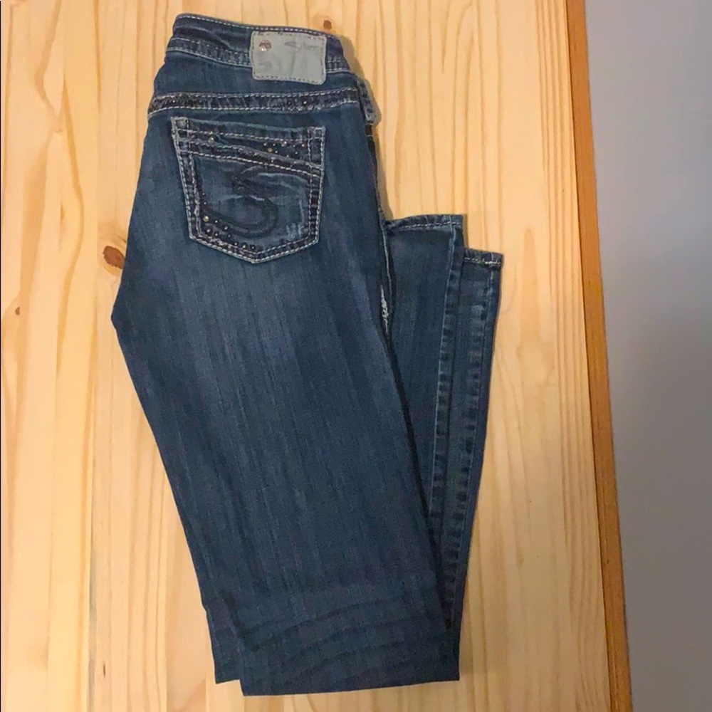 Women’s silver jeans sz W29/L33
